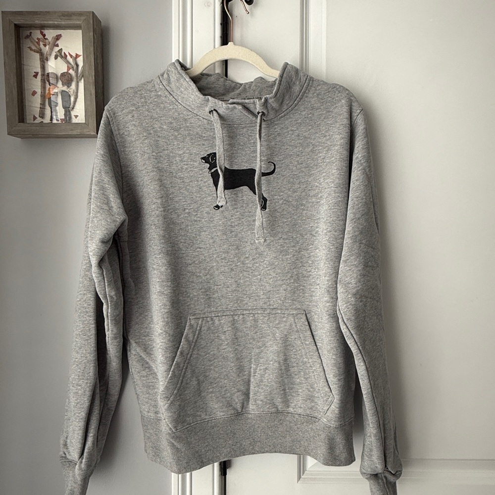 The Black Dog Gray Women’s Hoodie